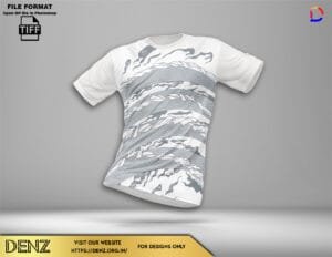 Soccer jersey design mockup