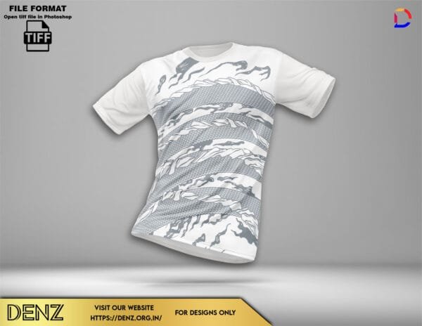 Soccer jersey design mockup