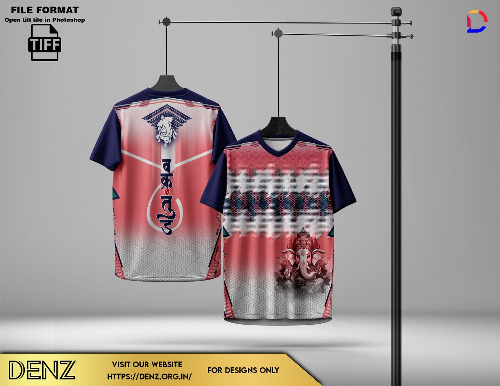 festival tshirt design mockup