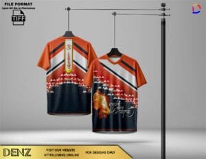 festival ganesh tshirt design mockup