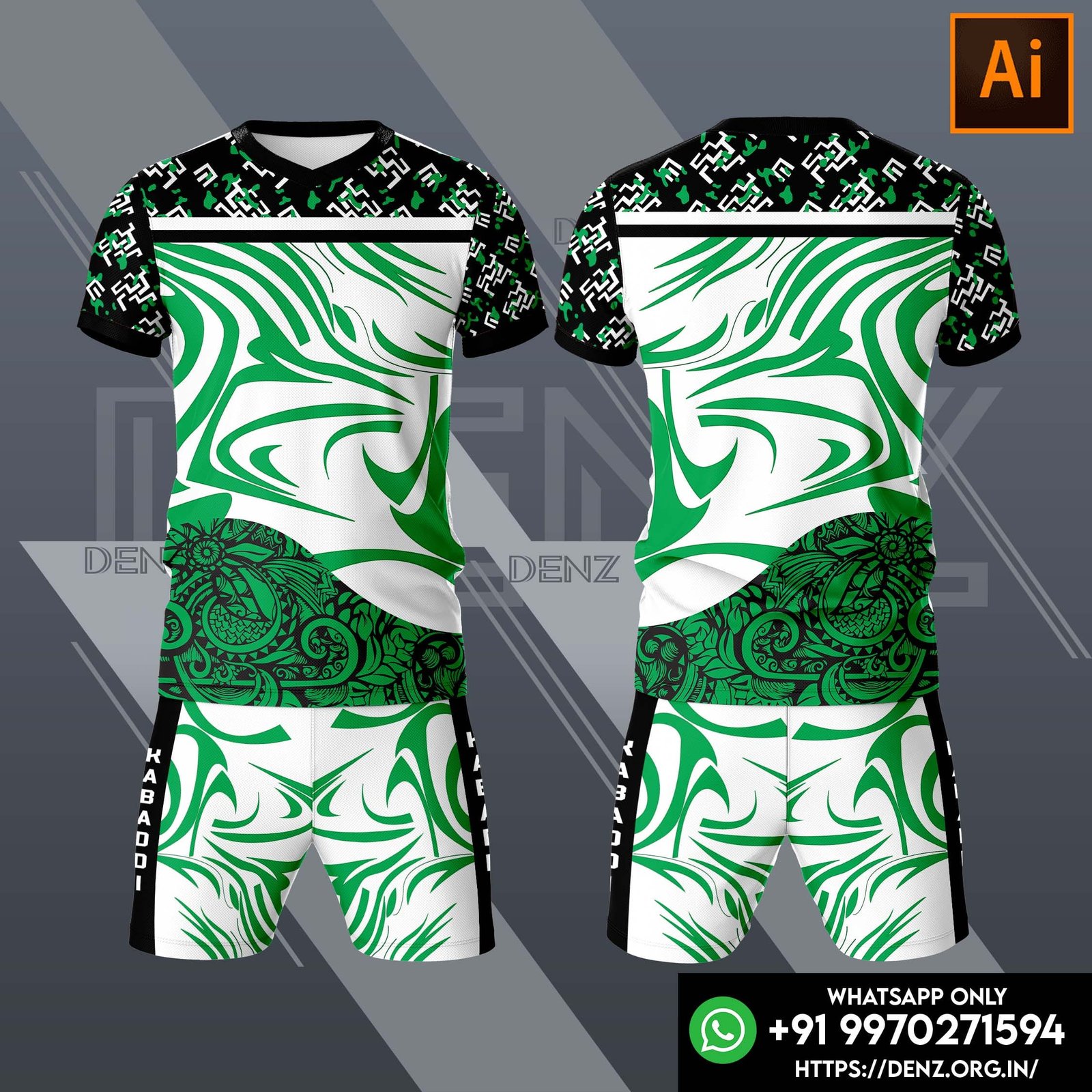 sports jersey design mockup