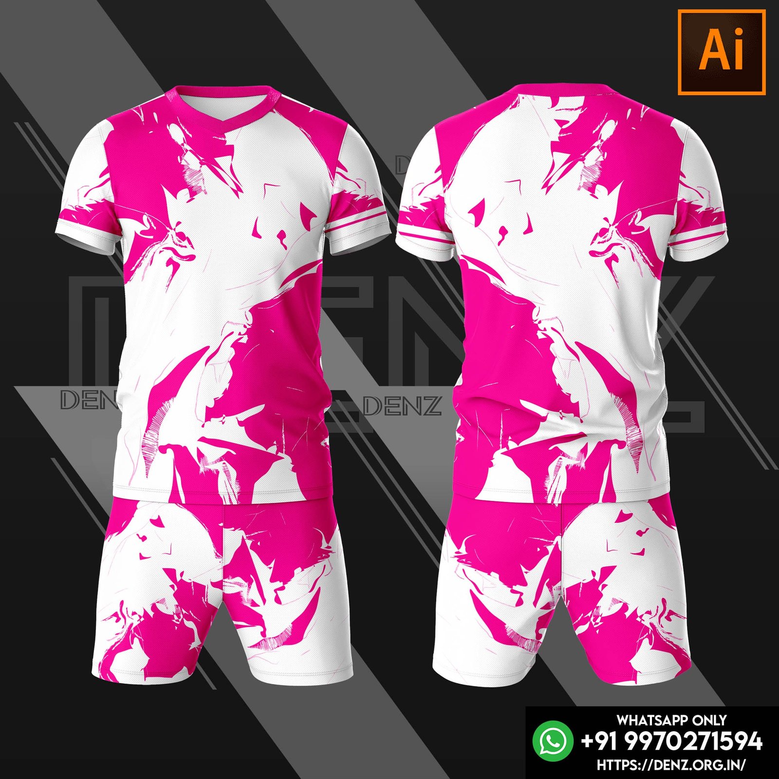 sports jersey design mockup