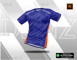 sports jersey design mockup