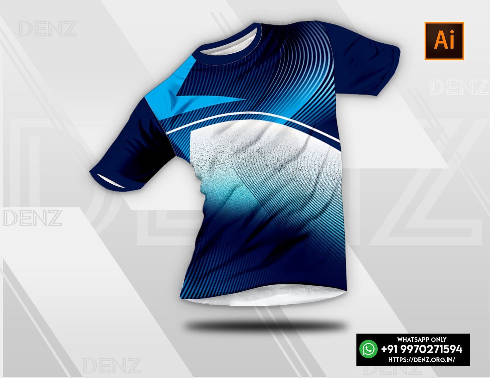 sports jersey design mockup