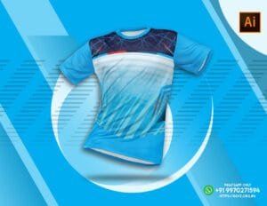 sports jersey design mockup