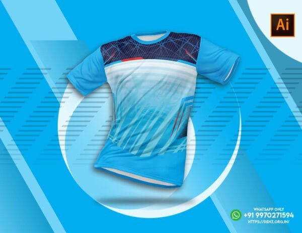 sports jersey design mockup