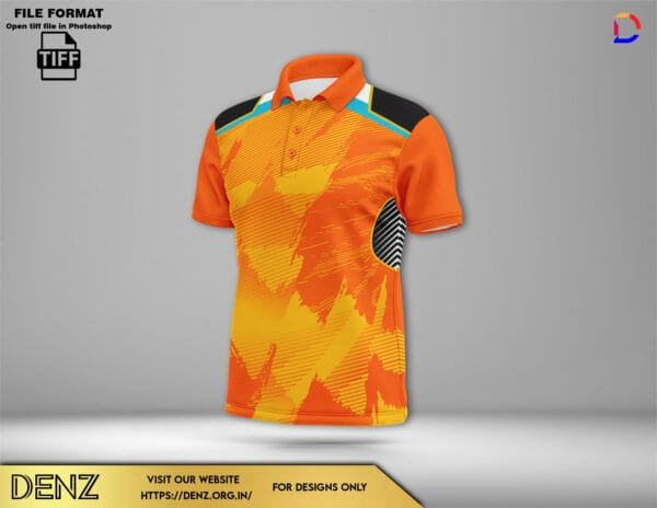 sports jersey design mockup