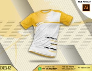 sports jersey design mockup