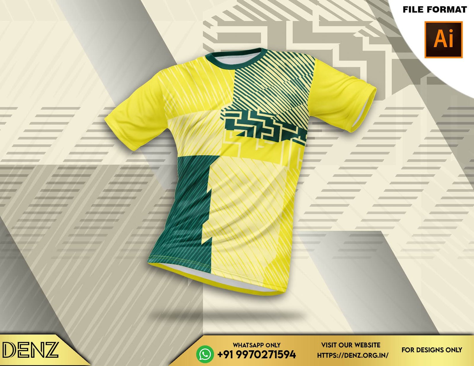 sports jersey design mockup