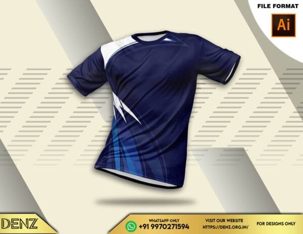 sports jersey design mockup