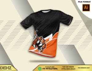 sports jersey design mockup