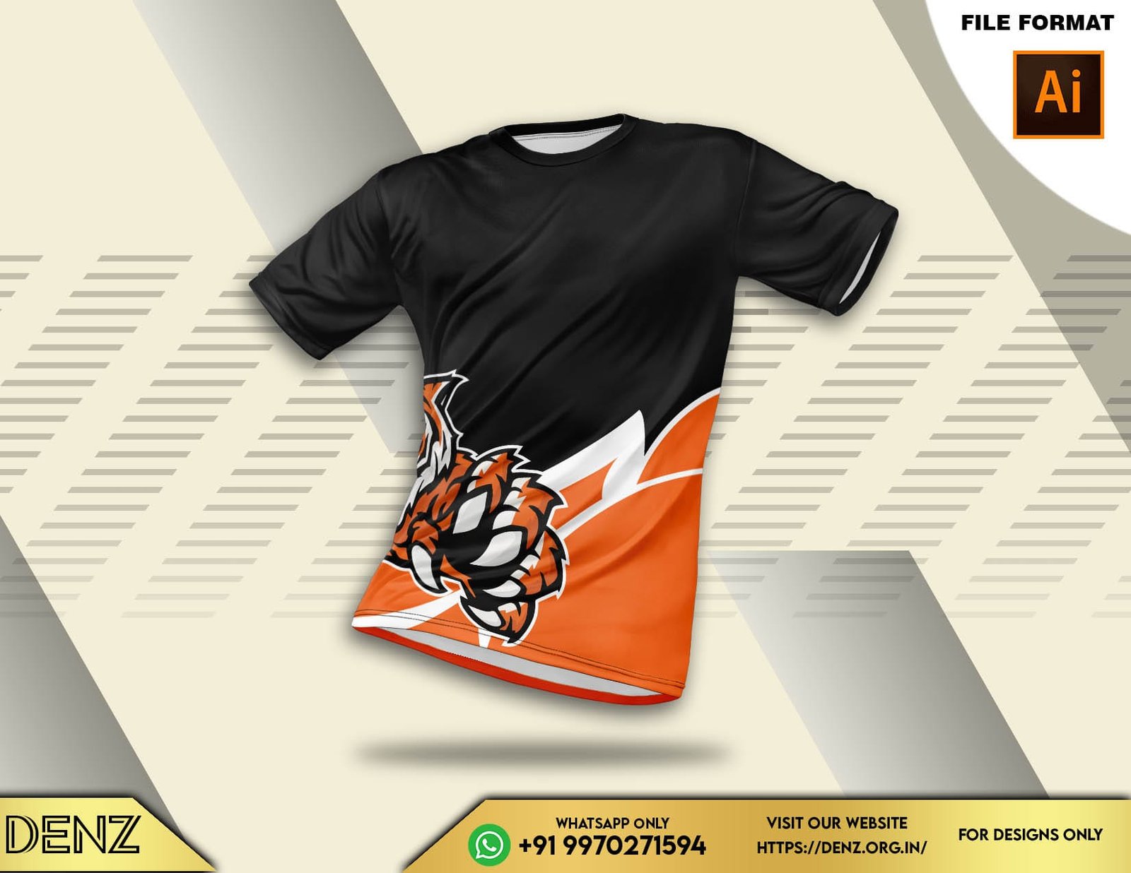 sports jersey design mockup