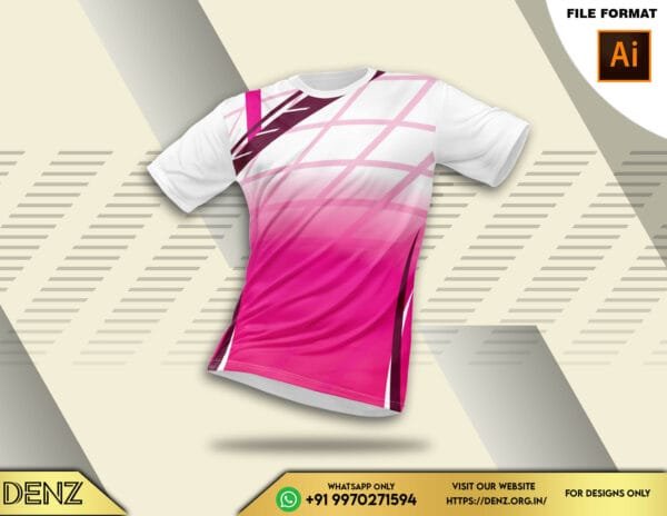 sports jersey design mockup
