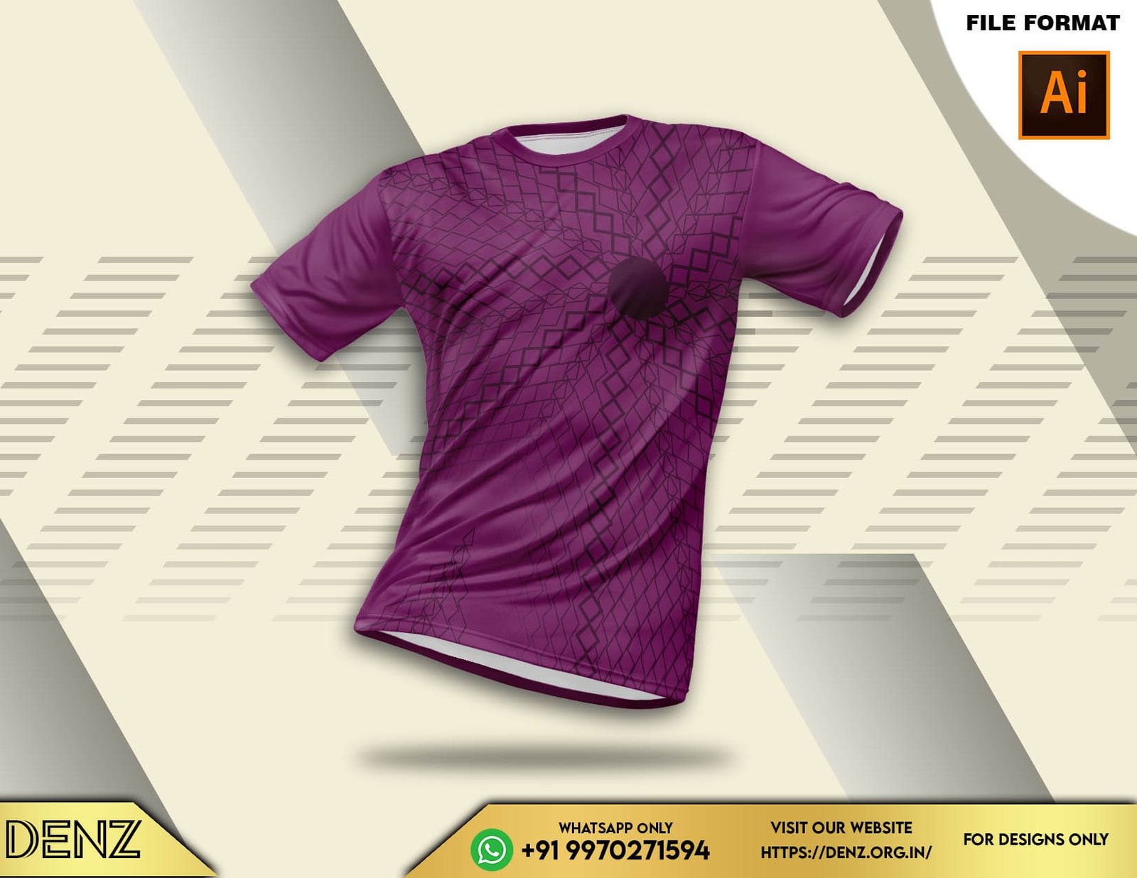 sports jersey design mockup