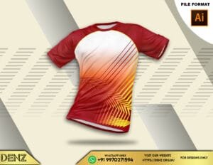 sports jersey design mockup