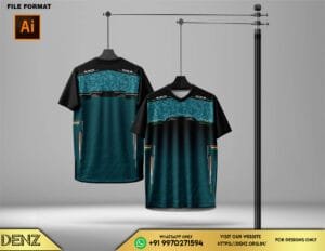 sports jersey design mockup
