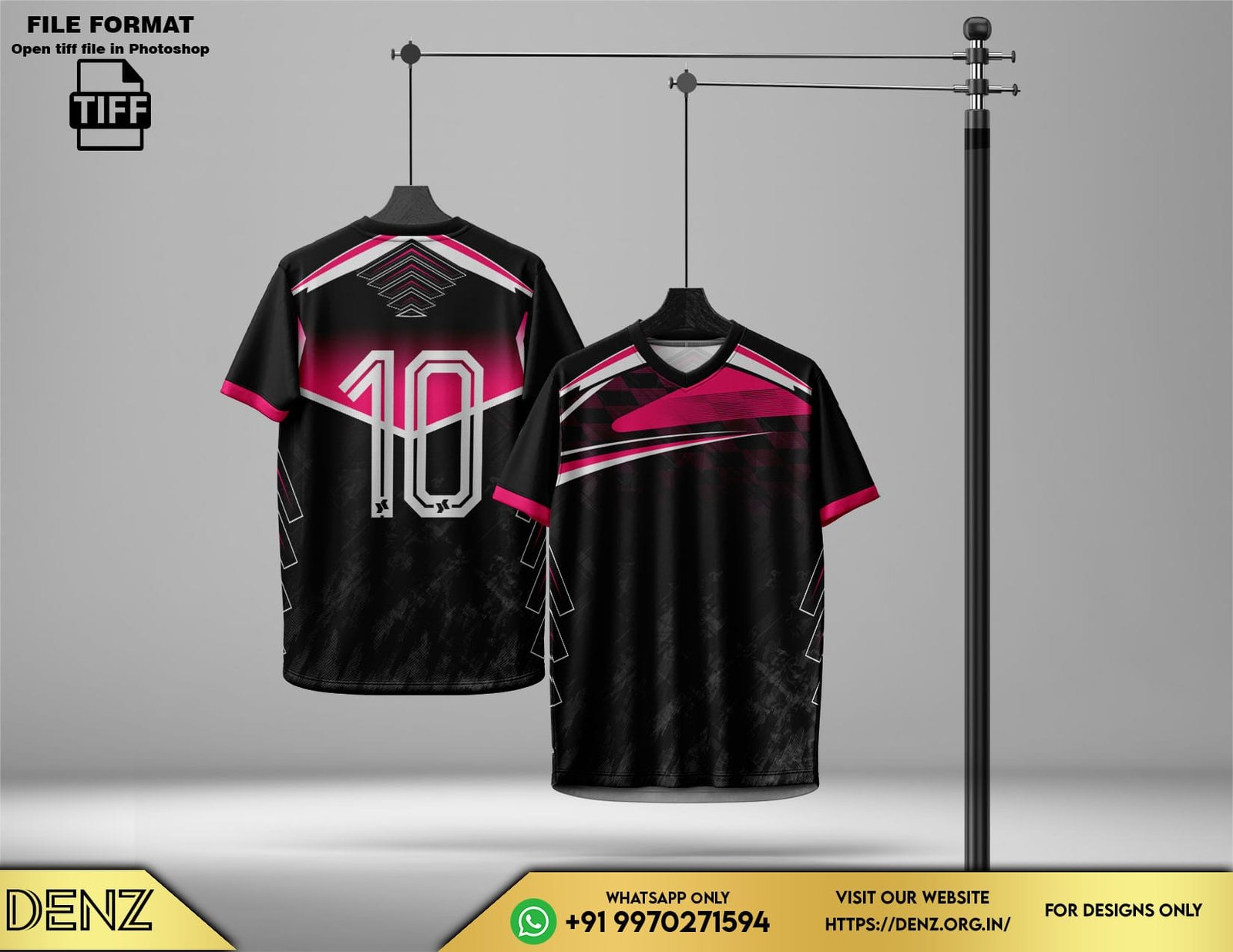 sports jersey design mockup