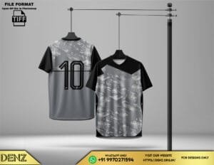 sports jersey design mockup