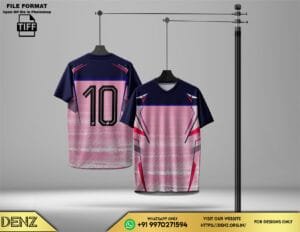 sports jersey design mockup