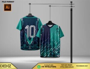 sports jersey design mockup