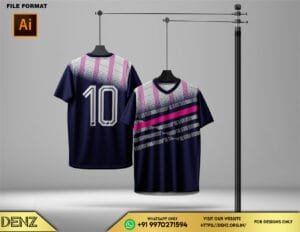 sports jersey design mockup