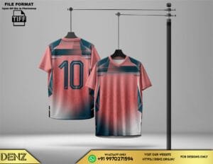 sports jersey design mockup