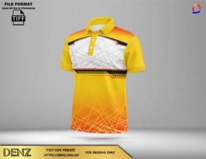 sports jersey design mockup