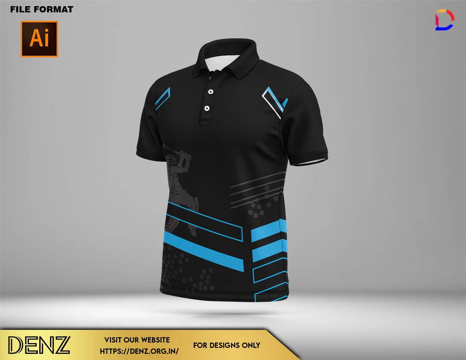 sports jersey design mockup
