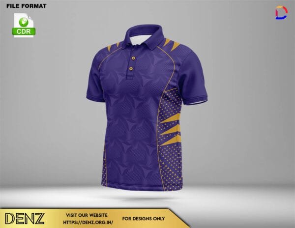 kkr ipl 2025 jersey mockup