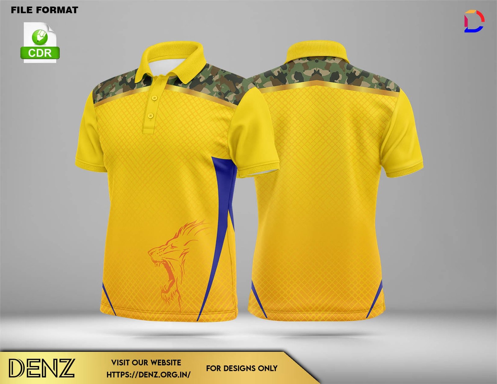 csk ipl 2025 jersey mockup