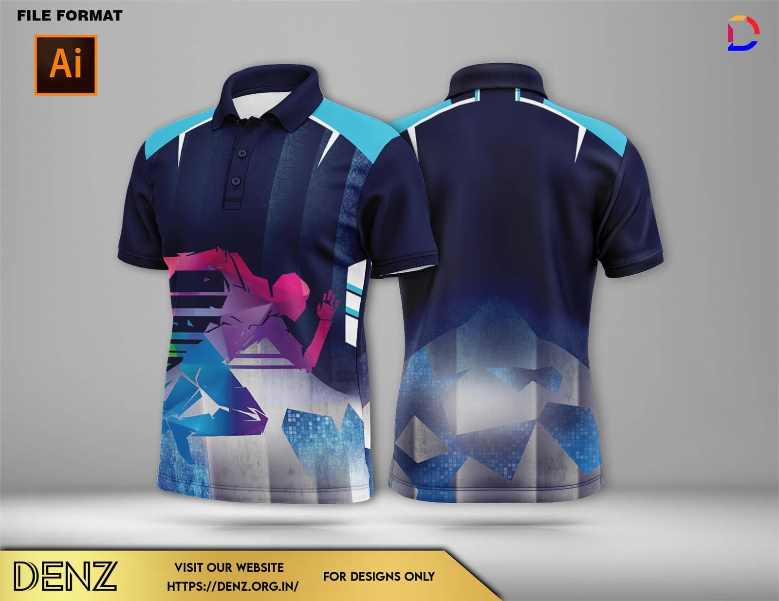 sports jersey design mockup