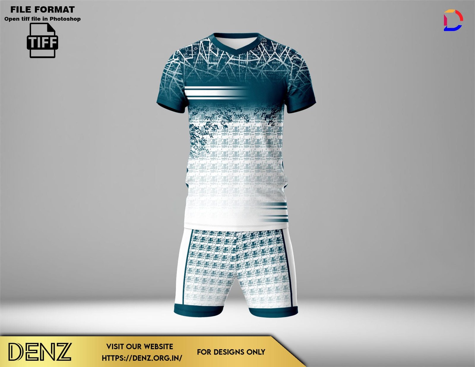 kabaddi jersey design mockup