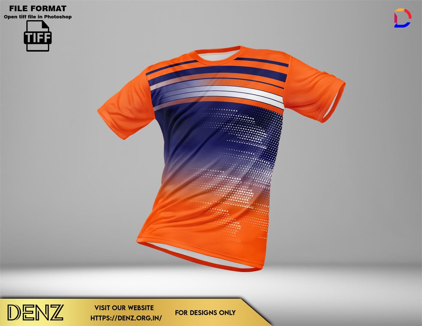 kabaddi jersey design mockup