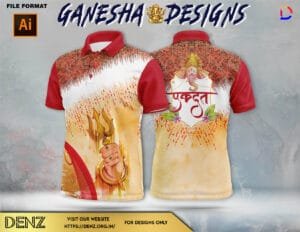 Ganesha Festival Tshirt Design