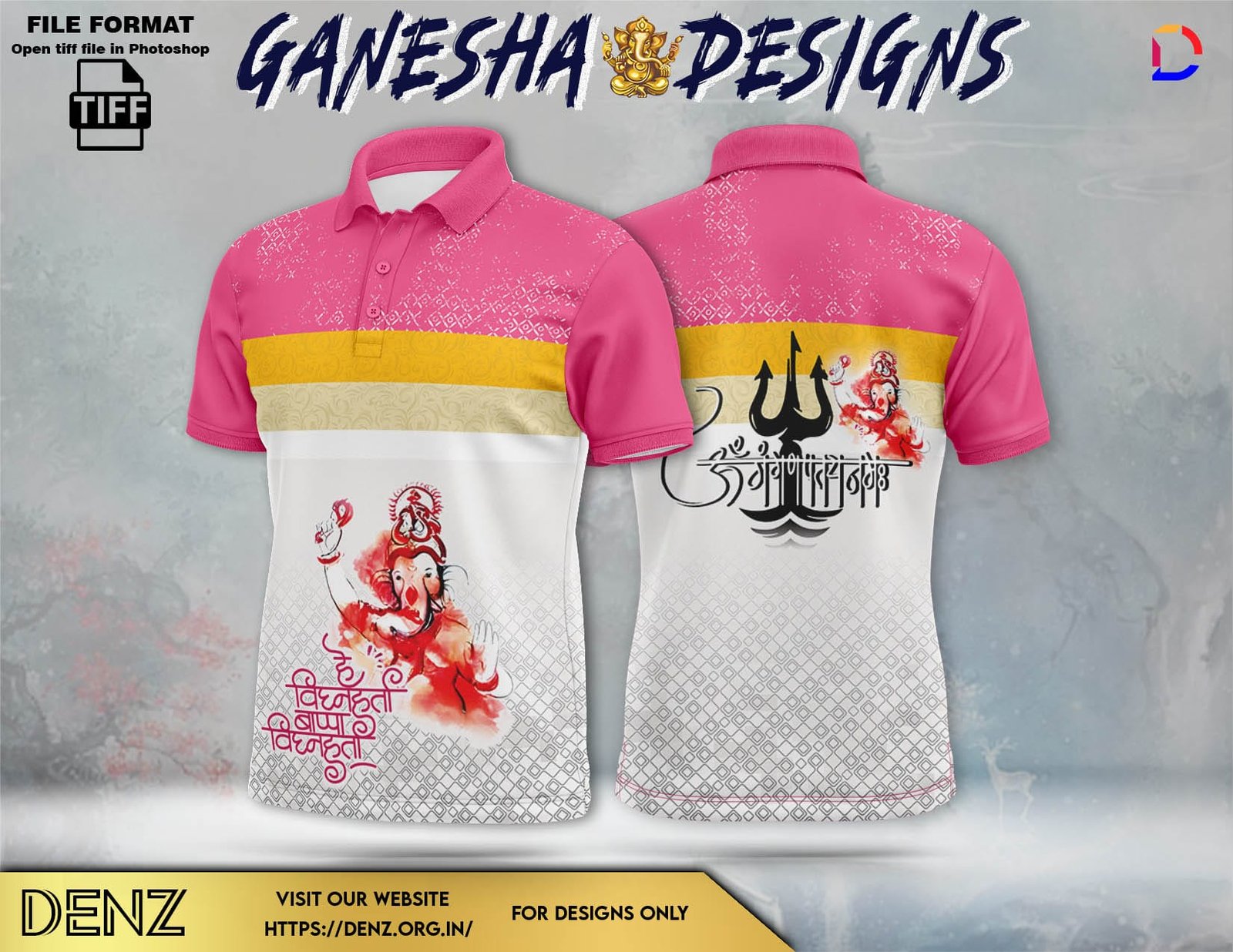 Ganesha Festival Tshirt Design