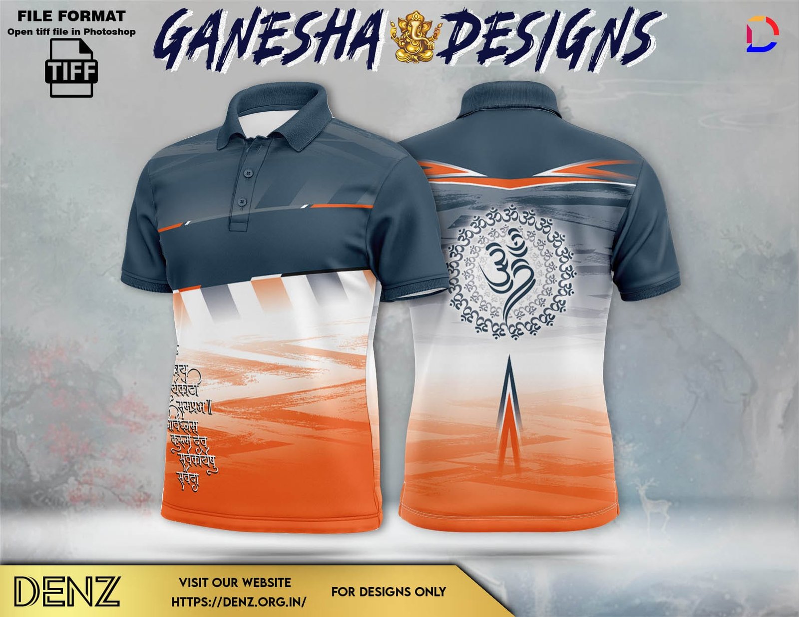 Ganesha Festival Tshirt Design