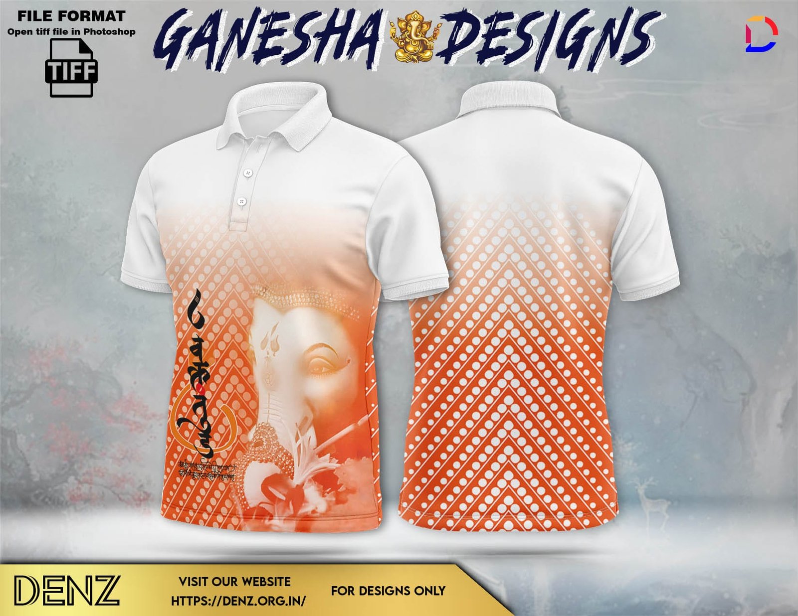 Ganesha Festival Tshirt Design