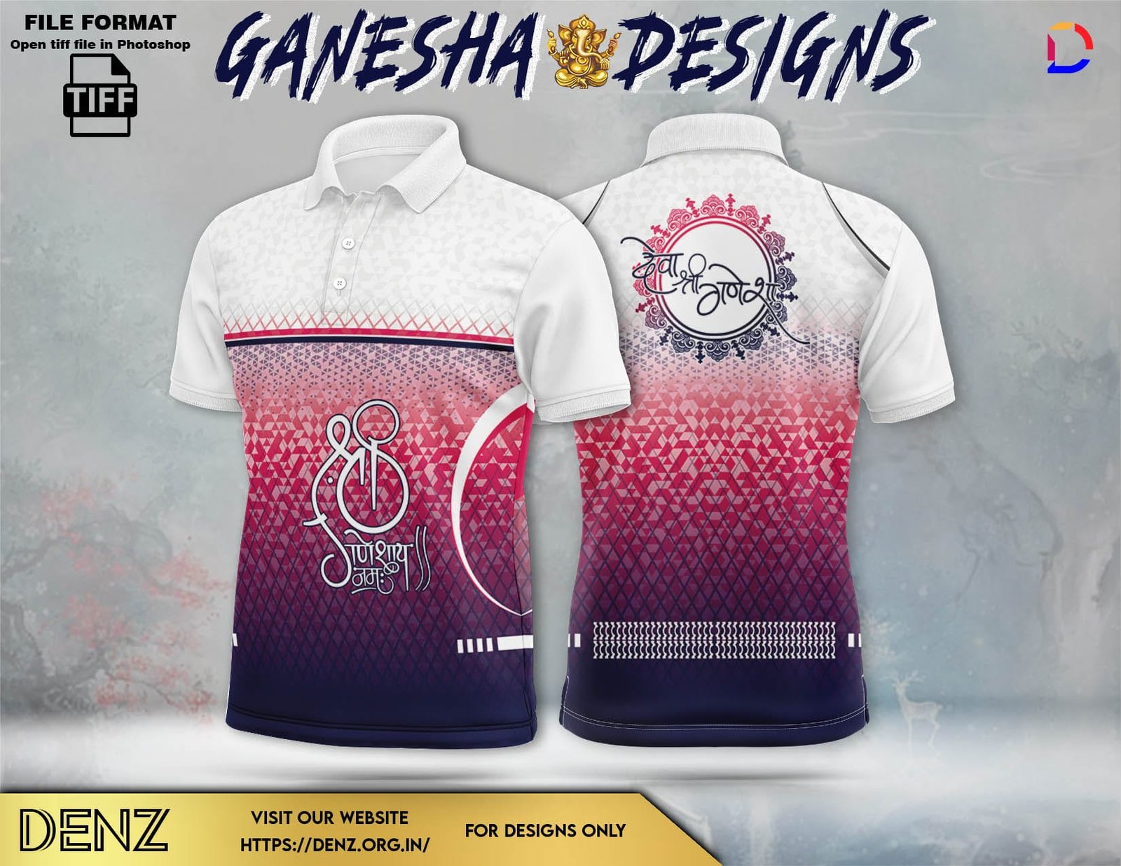 Ganesha Festival Tshirt Design