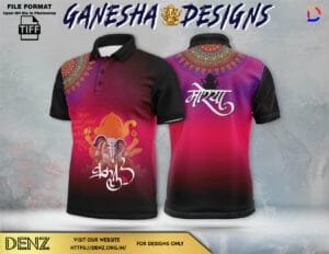 Ganesha Festival Tshirt Design