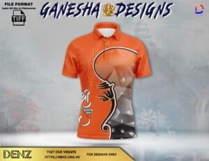 Ganesha Festival Tshirt Design