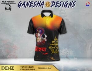 Ganesha Festival Tshirt Design