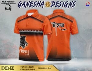 Ganesha Festival Tshirt Design