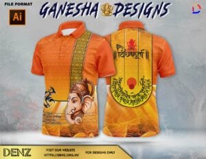 Ganesha Festival Tshirt Design