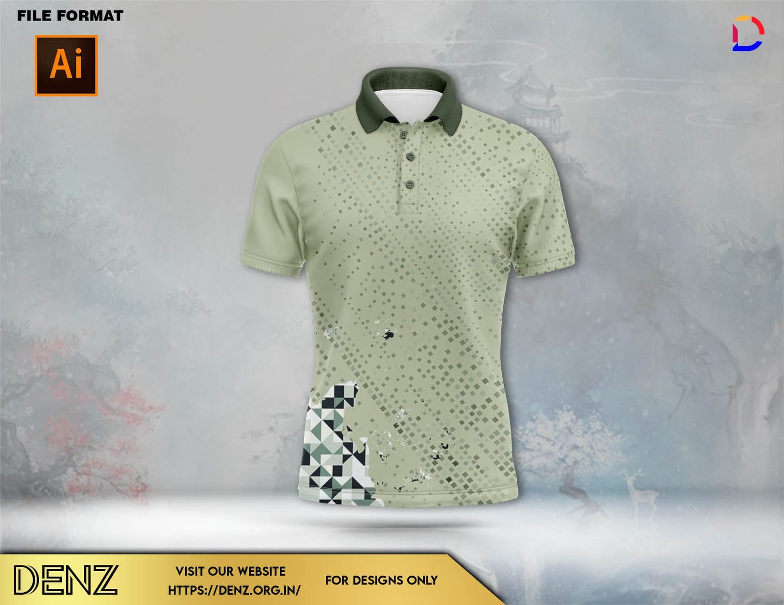 sports jersey design mockup