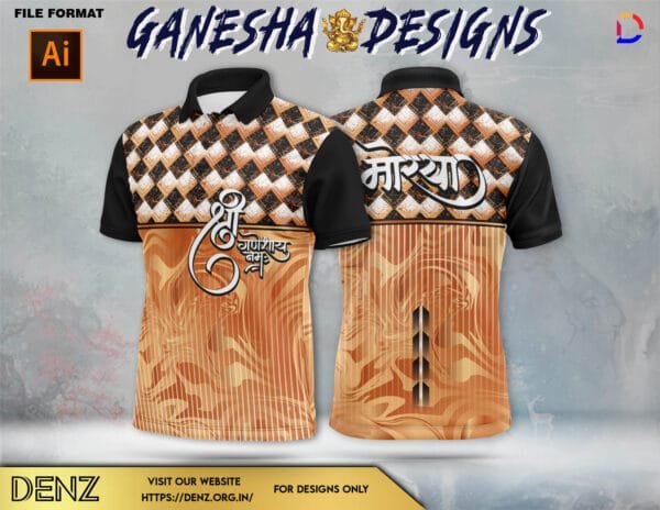 Ganesha Festival Tshirt Design