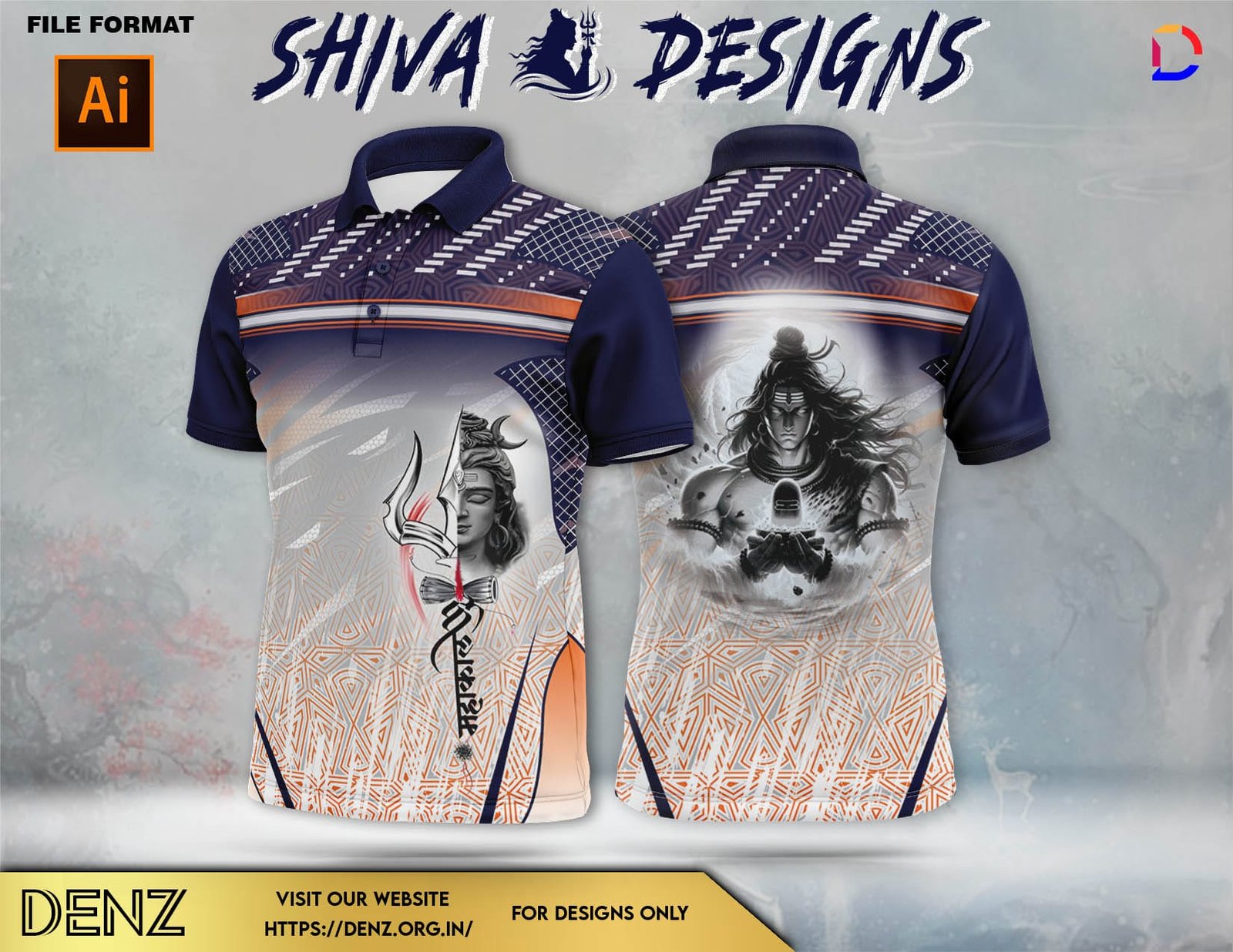 Shiv Festival Tshirt Design