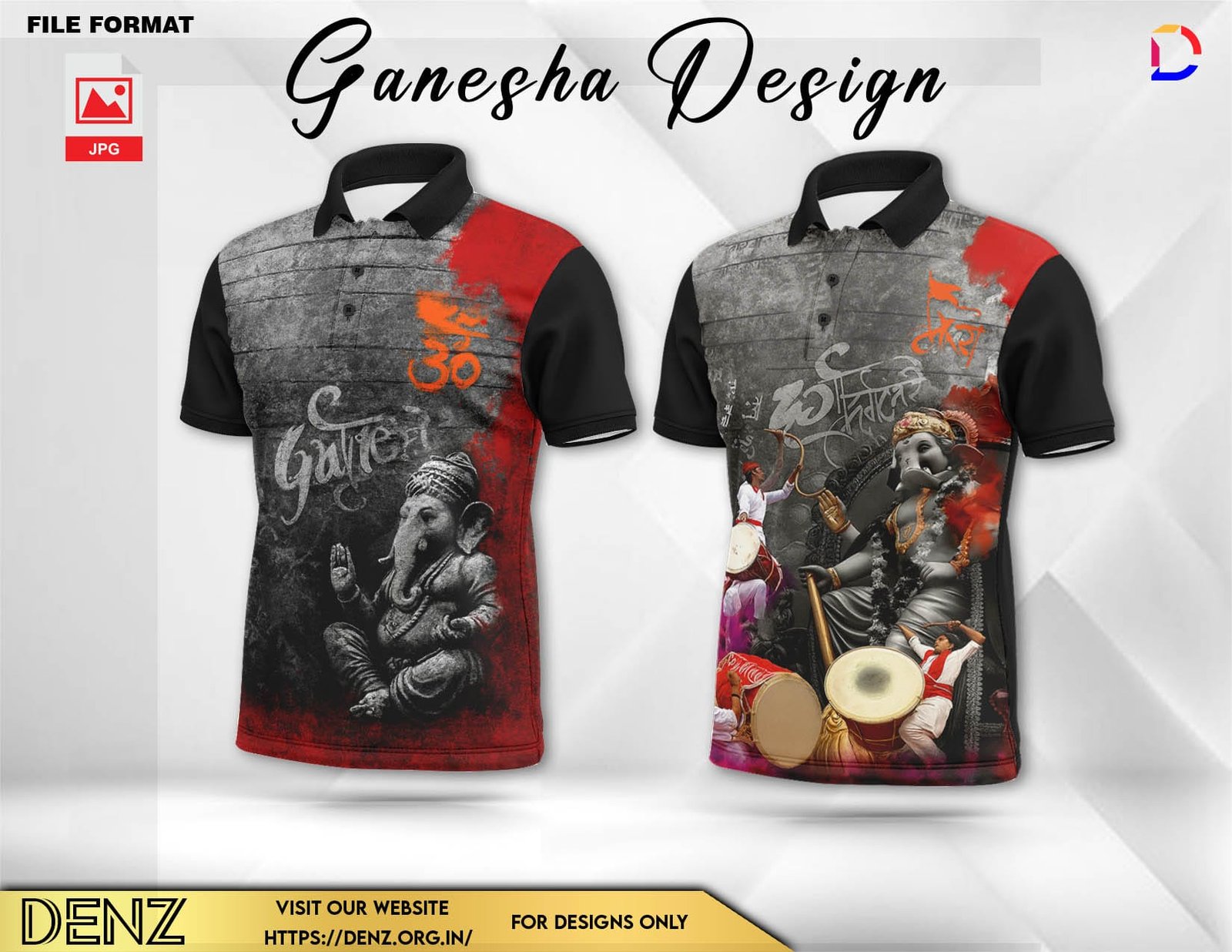 Ganesha Festival Tshirt Design