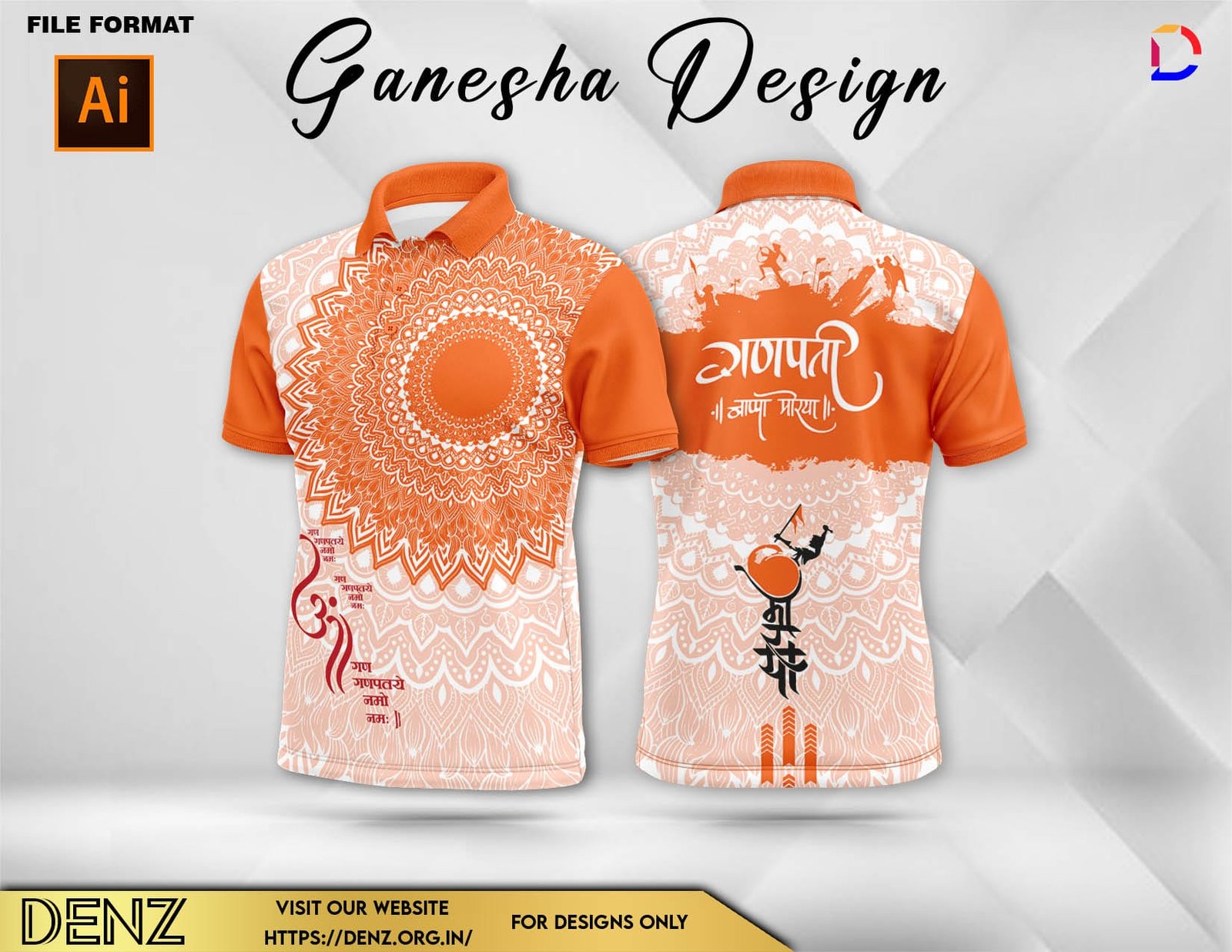 Ganesha Festival Tshirt Design