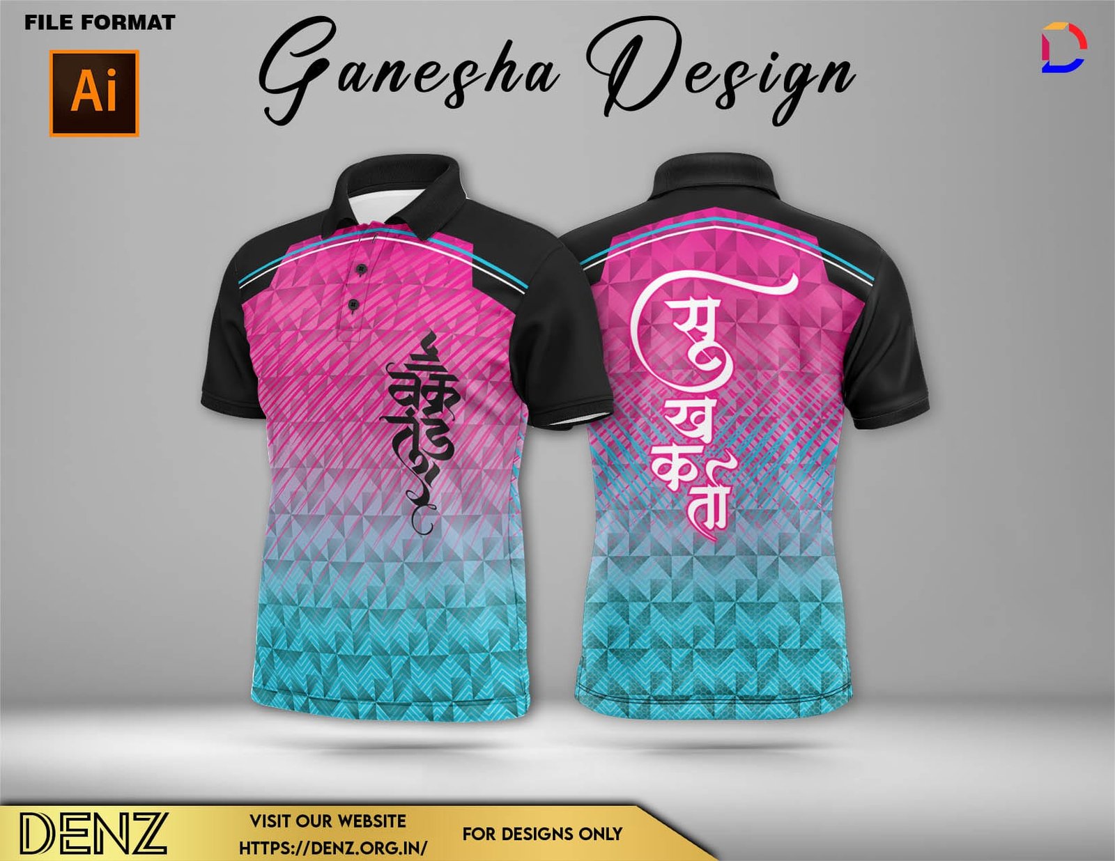 Ganesha Festival Tshirt Design