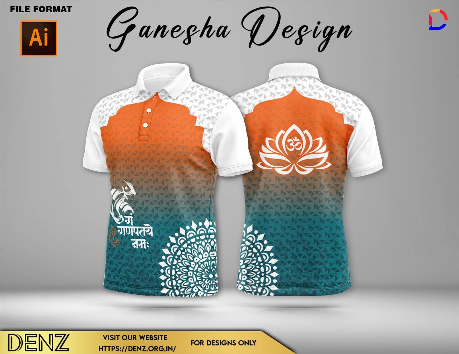 Ganesha Festival Tshirt Design